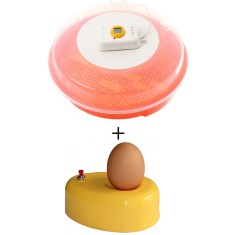Incubator cu afisare temperatura, pana la 70 de oua de gaina sau 120 de oua de prepelita + Cadou Ovoscop