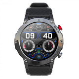 Cumpara ieftin Smartwatch iSEN C21 Pro Negru, 1.32 inch, Apel bluetooth, Bluetooth 5.0, Ritm cardiac, SpO2, 19 sporturi, Ip68, 300mAh