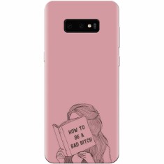 Husa silicon pentru Samsung Galaxy S10 Lite, How To Be A Bad foto