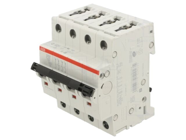 &Icirc;ntrerupător de supracurent ABB 230/400VAC 25A 4 Poli 6kA