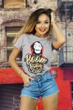 A756-18 Tricou casual &quot;BOOM BOOM CIAO&quot; La Casa de Papel