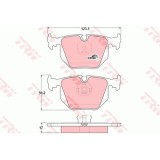 Set placute frana Trw GDB1119, parte montare : Punte spate