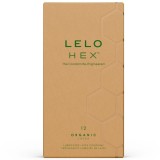 Lelo-Hex Organic Prezervative Cutie 12 Bucăți-Latex