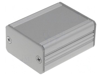 Carcasă aluminiu gri 41x50x24 mm AKG foto
