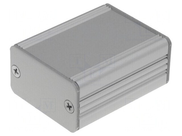Carcasă aluminiu gri 41x50x24 mm AKG