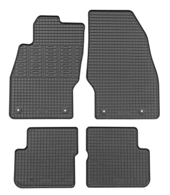 Set covorase auto din cauciuc Opel Corsa D (S07) 2006-2015; Opel Corsa E 2014-2019, Negre AutoDrive ProParts foto