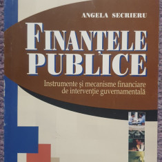 Finantele publice, Angela Secrieru, 2004, 424 pag, stare f buna