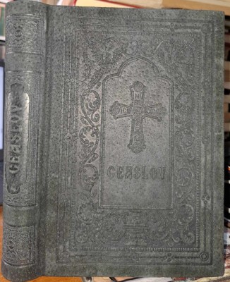 Ceaslov-dupa editia din 1874 de la Manastirea Neamt foto