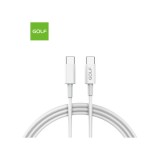 Cablu Type C - Type C PD QC 65W Alb Cod: GC-81C Automotive TrustedCars, Oem