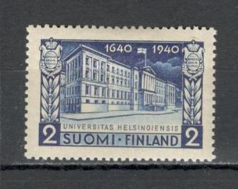 Finlanda.1940 300 ani Universitatea Finica Helsinki KF.42 foto