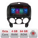 Navigatie Mazda 2 2007-2013 Android radio gps internet Octa Core 4+64 LTE Kit-mazda2+EDT-E509-PRO RESIGILAT CarStore Technology