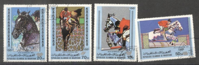 Mauritania 1980 Horses, used AG.010