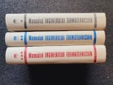 MANUALUL INGINERULUI TERMOTEHNICIAN (3 Volume 1986)