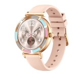 Smartwatch Trevi T-FIT 245 L, 1.27&quot;, Bluetooth Apelare, Roz, IP67, Monitorizare Puls, Tensiune, Somn, Activitati Fitness, Android/iOS