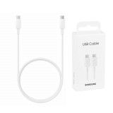 Cumpara ieftin Cablu de Date USB-C la Type-C Fast Charging 3A, 1m Samsung (EP-DA705BWEGWW) Alb (Blister Packing)
