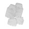 EVOMARK COVORAsE AUTO carrbon TUNING, 4 BUC. ARGINTIU