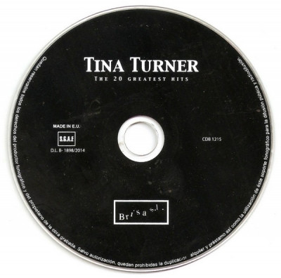 CD Tina Turner &amp;lrm;&amp;ndash; The 20 Greatest Hits, original foto