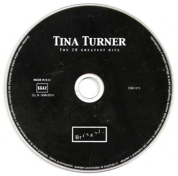 CD Tina Turner &lrm;&ndash; The 20 Greatest Hits, original