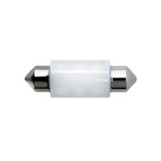 Led auto Alb C5w, sofit, ceramic Canbus cu 6 smd, 12V, 36 mm