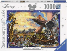 Puzzle Ravensburger Disney Collector S Edition Lion King 1000 Piese Jigsaw Puzzle foto