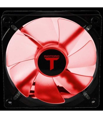 Ventilator Riotoro Performance Edition 120mm iluminare rosie foto