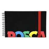 Sketchbook UNI POSCA A5 , 48 Pagini, Cu Spira, Hartie Alba, Neagra si Kraft, 100g mp