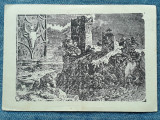 514 - Cetatea Ciceului - vedere 1926, carte postala jud. Bistrita Nasaud / Ciceu, Necirculata, Fotografie