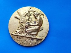 Placheta Franta-electricitate si gaz..(20 ani de servici) -54,8 mm.