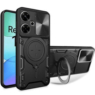 Husa pentru Xiaomi Redmi 13 / Poco M6 4G - Techsuit CamGuard Pro - Black foto