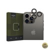 Folie de protectie Camera spate Tech-Protect CamRing PRO+ pentru Apple iPhone 14 Pro Max / 14 Pro Sticla Securizata Neagra