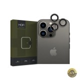 Folie de protectie Camera spate Tech-Protect CamRing PRO+ pentru Apple iPhone 14 Pro Max / 14 Pro Sticla Securizata Neagra
