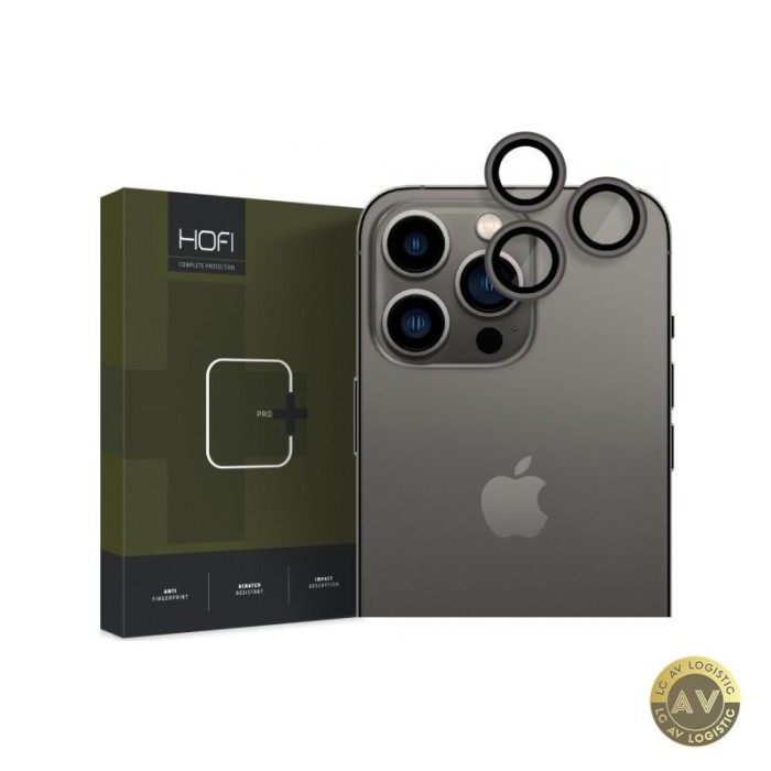 Folie de protectie Camera spate Tech-Protect CamRing PRO+ pentru Apple iPhone 14 Pro Max / 14 Pro Sticla Securizata Neagra