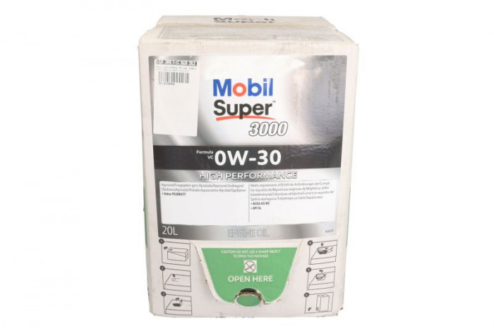 Engine oil M-sup (20L) 0W30 (BAG-IN-BOX (foil)) ;API SL; ACEA A5; B5; VOLVO 95200377