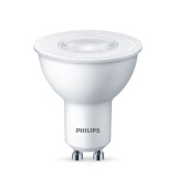 Bec LED Philips spot GU10 4.7W 440lm lumina neutra 4000K
