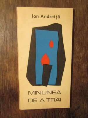 Ion Andreiță - Minunea de a trăi (autograf și dedicație pentru Vasile Băran) foto