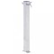 vidaXL Coloană de apă de grădină, 60 cm, oțel inoxidabil, pătrat 364497