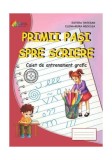 Primii pași spre scriere. Semne Grafice. Caiet de antrenament grafic - Paperback brosat - Estera Ținteșan, Elena-Mura Nedelea - Roxel Cart