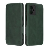 Husa tip carte pentru motorola moto g54, techsuit, inchidere magnetica, green