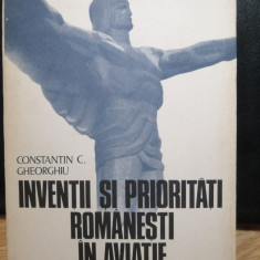 Constantin C. Gheorghiu - Inventii si prioritati romanesti in aviatie, 1979