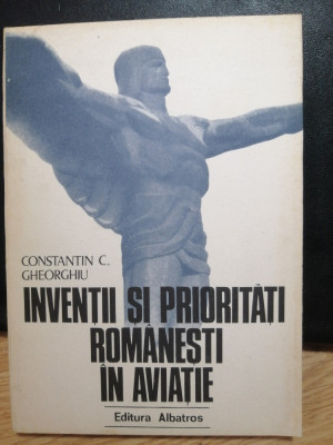 Constantin C. Gheorghiu - Inventii si prioritati romanesti in aviatie, 1979 foto