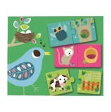 Cumpara ieftin Puzzle duo Djeco - Habitat, 20 piese
