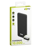 Power Bank acumulator extern wireless 10000mAh USB TYPE C PD QC3.0 Fast Charger Goobay