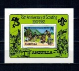 Anguilla 1982 - Cercetași, colita neuzata