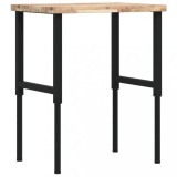 Cumpara ieftin Banc lucru 80x60x(73-99,5) cm lemn masiv acacia dreptunghiular