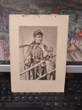 Costum Național din Bran; Vedere din Brașov, Colecția Al. Antoniu, circa 1905, Bucuresci