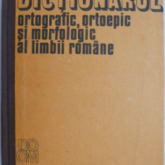 Dictionarul ortografic, ortoepic si morfologic al limbii romane