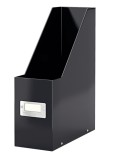 Suport documente vertical A4 carton negru Leitz WOW Click&amp;Store