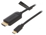 Adaptor HDMI 1.4 la USB C, 1.5m, Aurit, PVC, Vention