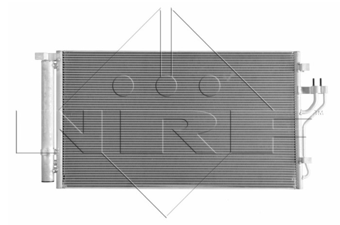 NRF 35998 EASY FIT Condensator, climatizare