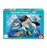 Cumpara ieftin Puzzle Schmidt - Underwater Friends, 200 piese